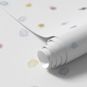 Tapety Malé vodové skvrny v jemné pastelové paletě, Tapety minimalismus, a01063 : uwalls.cz
