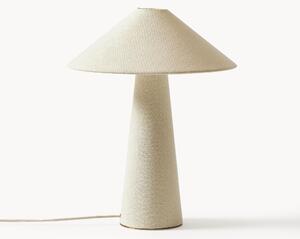 Velká stolní lampa ze lnu Ilena