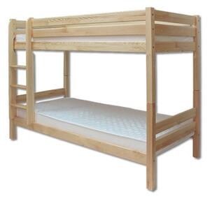 Dřevěná postel 90x200 LK136 palanda (Barva dřeva: Borovice)