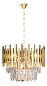 Lustr na řetězu ASPEN GOLD 6xE14/40W/230V