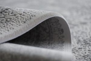Makro Abra Kusový koberec VALENCIA 2328 šedý / slonová kost Rozměr: 80x150 cm
