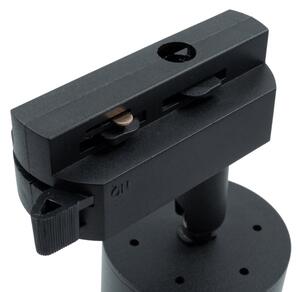 Bodové svítidlo MICA do lištového systému 1xGU10/25W/230V 1-fázové černá