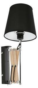 Nástěnné svítidlo MITO 1xE27/40W/230V černá