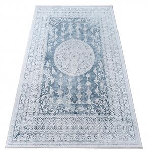 Makro Abra Kusový koberec VALENCIA 2328 modrý / slonová kost Rozměr: 80x150 cm