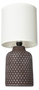 Stolní lampa INER 1xE14/40W/230V hnědá