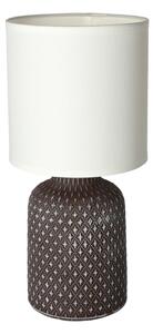 Stolní lampa INER 1xE14/40W/230V hnědá