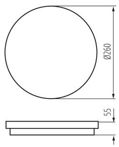 Kanlux 33344 - LED Venkovní svítidlo se senzorem BENO LED/24W/230V 4000K IP54