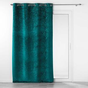 Modrý sametový závěs 140x240 cm Analia – douceur d'intérieur