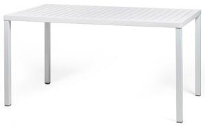 Zahradní stůl Nardi Cube 140x80 cm bílý