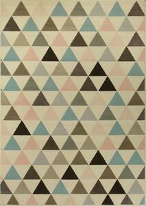 Balta Kusový koberec LUNA 503525/85833 béžový/barevný Rozměr: 140x200 cm