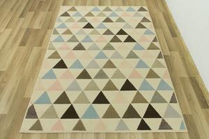 Balta Kusový koberec LUNA 503525/85833 béžový/barevný Rozměr: 120x170 cm
