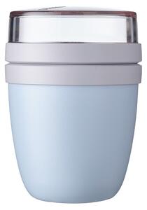 Svačinová dóza na jogurt Ellipse 300 + 120 ml, Mepal, sv. modrá