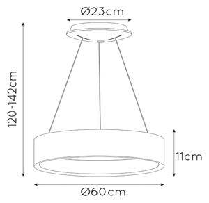 Lucide 46400/42/30 - LED Stmívatelný lustr na lanku TALOWE LED/39W/230V