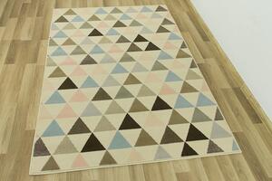 Balta Kusový koberec LUNA 503525/85833 béžový/barevný Rozměr: 120x170 cm