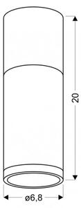 Stropní svítidlo TUBA GU10/15W/230V