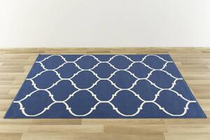 Kusový koberec LUNA 502682/54922 modrý Rozměr: 160x225 cm