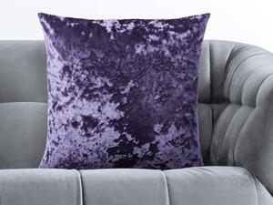Biante Sametový povlak na polštář Diana DI-006 Tmavě fialový 30 x 50 cm