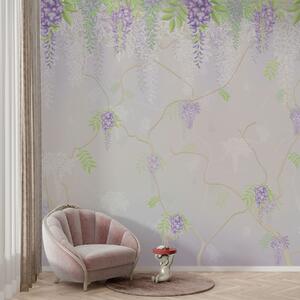 Fototapety Elegantní květinový vzor v pastelových odstínech, Fototapety květiny, w01685 : uwalls.cz