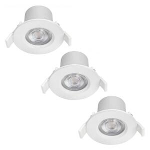 Philips - SADA 3x LED Stmívatelné koupelnové svítidlo LED/5W/230V 2700K IP65