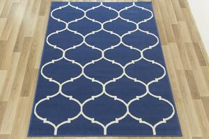 Kusový koberec LUNA 502682/54922 modrý Rozměr: 160x225 cm