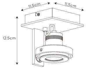Lucide 17906/06/31 - LED Bodové svítidlo GU10/5W/230V