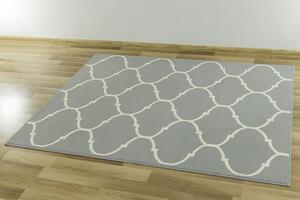 Balta Kusový koberec Luna 502682/89944 šedý Rozměr: 100x150 cm