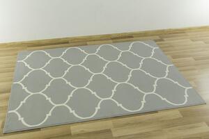 Balta Kusový koberec Luna 502682/89944 šedý Rozměr: 100x150 cm