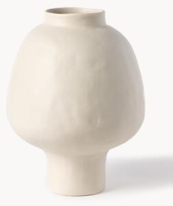 Ručně vyrobená designová kameninová váza Saki, V 32 cm
