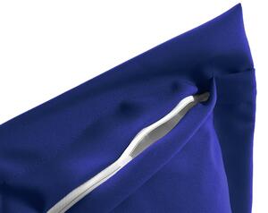 Biante Dekorační povlak na polštář s lemem Rongo RG-022 Královský modrý 30 x 50 cm