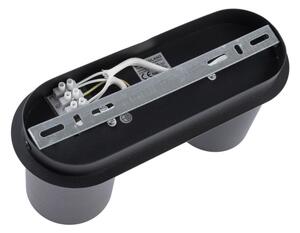 Bodové svítidlo CREEP 2xGU10/25W/230V černá