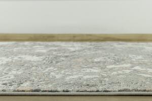 Makro Abra Kusový koberec Home W8490 šedý krémový žlutý Rozměr: 80x150 cm