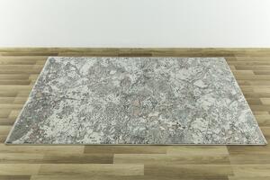 Makro Abra Kusový koberec Home W8490 šedý krémový žlutý Rozměr: 80x150 cm