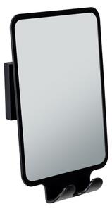 Kosmetické zrcadlo s věšákem 14x19.5 cm Quadro Black – Wenko