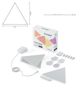 Nanoleaf NL48-1001TW-10PK - SADA 10x LED RGB Stmívatelný panel TRIANGLES LED/0,5