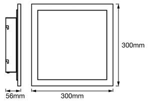 Ledvance - LED RGBW Stmívatelné stropní svítidlo SMART+ PLANON PLUS LED/20W/230V