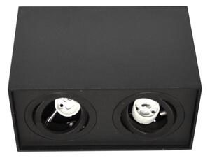 Bodové svítidlo SIROCO 2xGU10/30W/230V černá