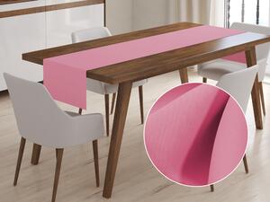 Biante Dekorační běhoun na stůl Rongo RG-027 Růžový 20x120 cm