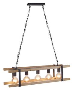 Leuchten Direkt 15685-79 - Lustr na řetězu EDITH 5xE27/60W/230V