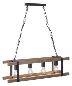 Leuchten Direkt 15684-79 - Lustr na řetězu EDITH 4xE27/60W/230V