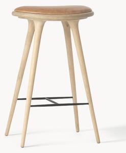 Barová židle z dubového dřeva High Stool