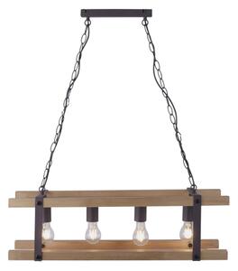 Leuchten Direkt 15684-79 - Lustr na řetězu EDITH 4xE27/60W/230V
