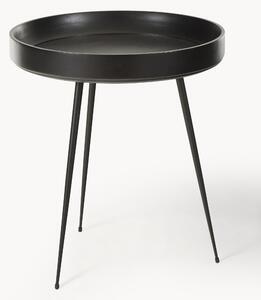 Malý kulatý odkládací stolek z mangového dřeva Bowl