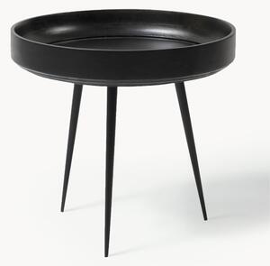 Malý kulatý odkládací stolek z mangového dřeva Bowl