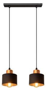 Lustr na lanku EDISON 2xE27/15W/230V