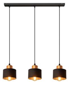 Lustr na lanku EDISON 3xE27/15W/230V