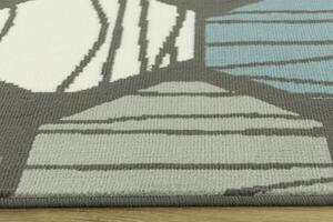 Kusový koberec LUNA 504066/95811 šedý Rozměr: 120x170 cm