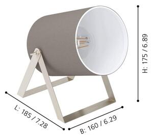 Eglo 99104 - Stolní lampa VILLABATE 1xE27/25W/230V