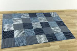 Kusový koberec LUNA 503568/94955 modrý Rozměr: 60x110 cm