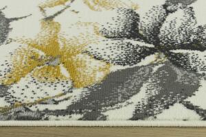 Kusový koberec LUNA 503980/89935 šedý / žlutý Rozměr: 120x170 cm