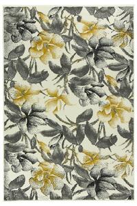 Kusový koberec LUNA 503980/89935 šedý / žlutý Rozměr: 140x200 cm